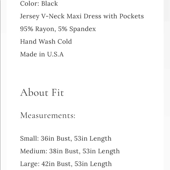 Black Jersey V-Neck Side Slitted Maxi Dress - Picture 8 of 8